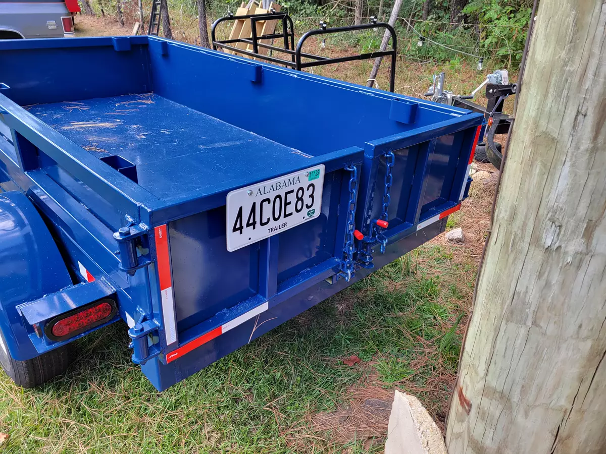 4' x 8' Small Dump Trailer - Photo 3