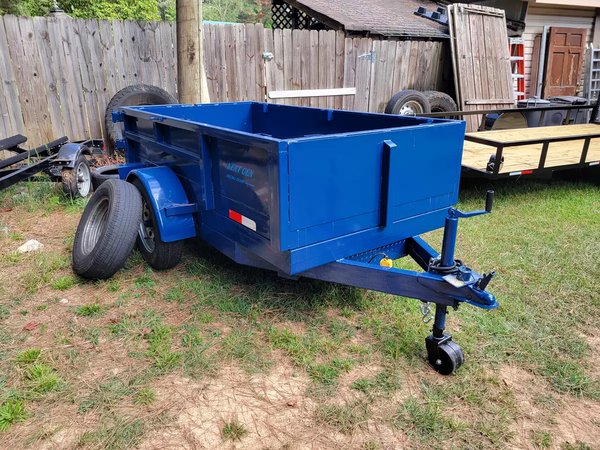 4' x 8' Small Dump Trailer - Photo 5